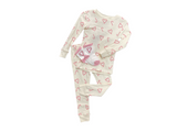 Rabbit + Bear- Candy Cane 3Pc Set W/ Socks