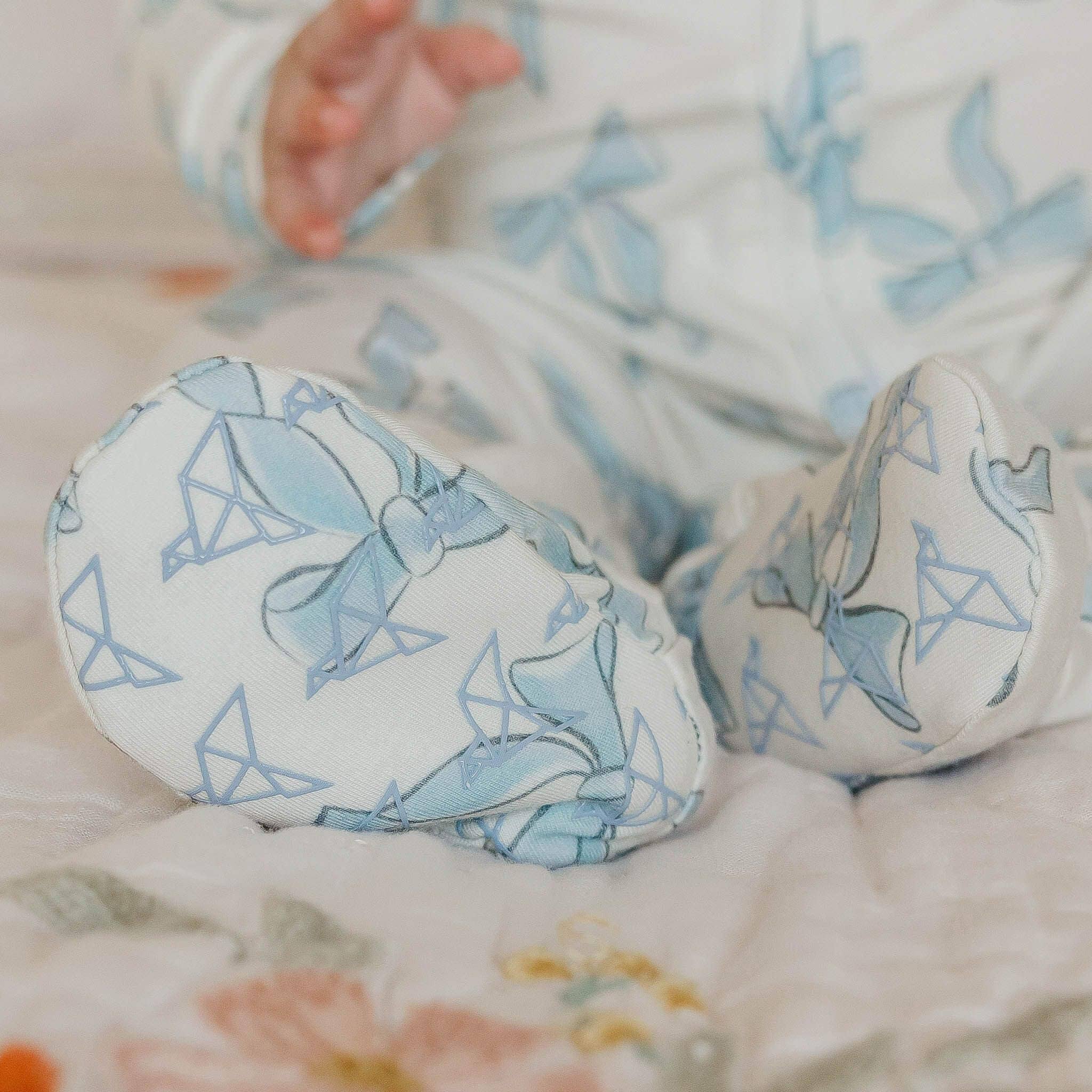 Copper Pearl Zip-Up Footie Pajama - Daphne