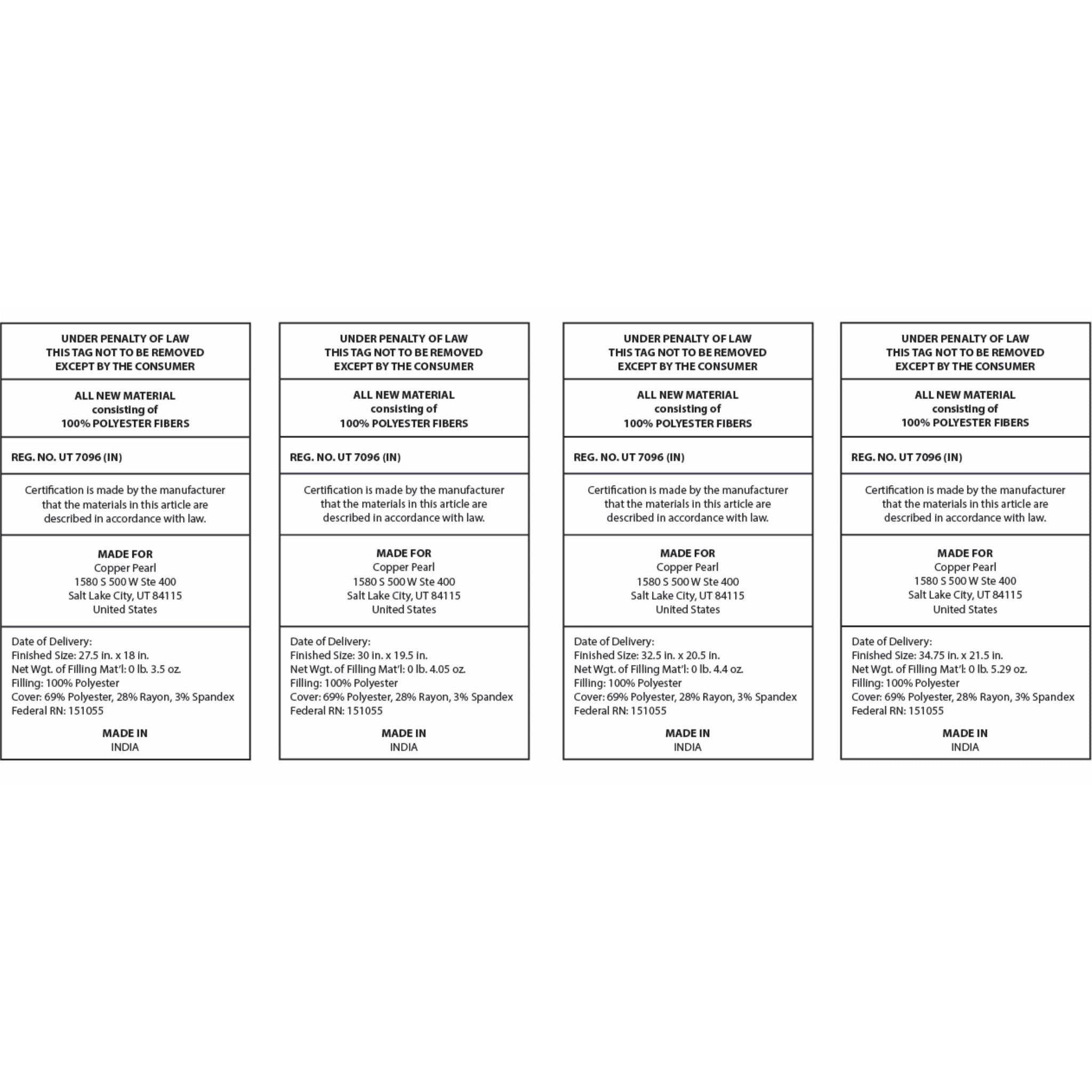 Copper Pearl Sleep Bag - Ferra