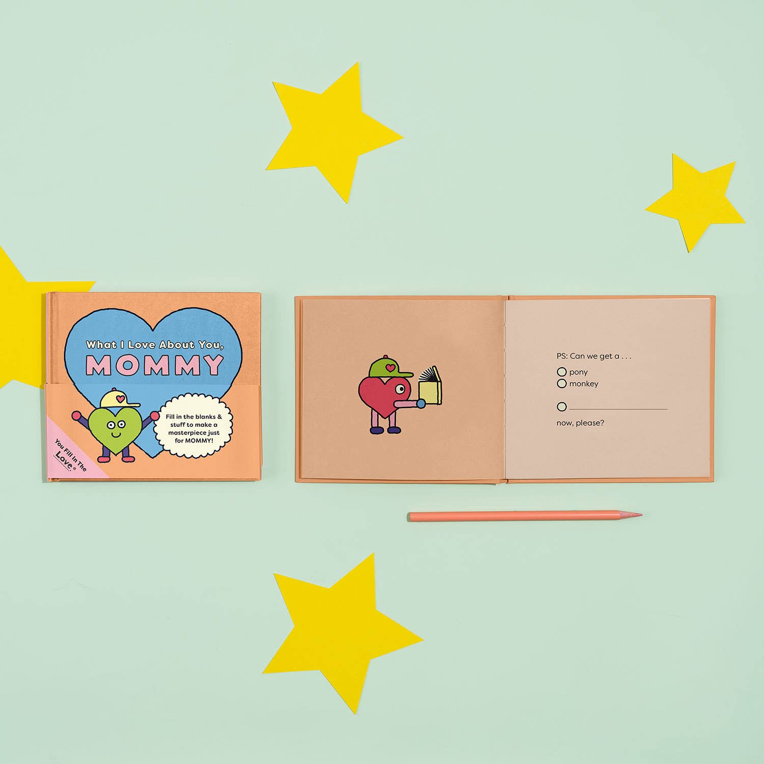 Knock Knock - Knock Knock Kids - Mommy Fill in the Love Book