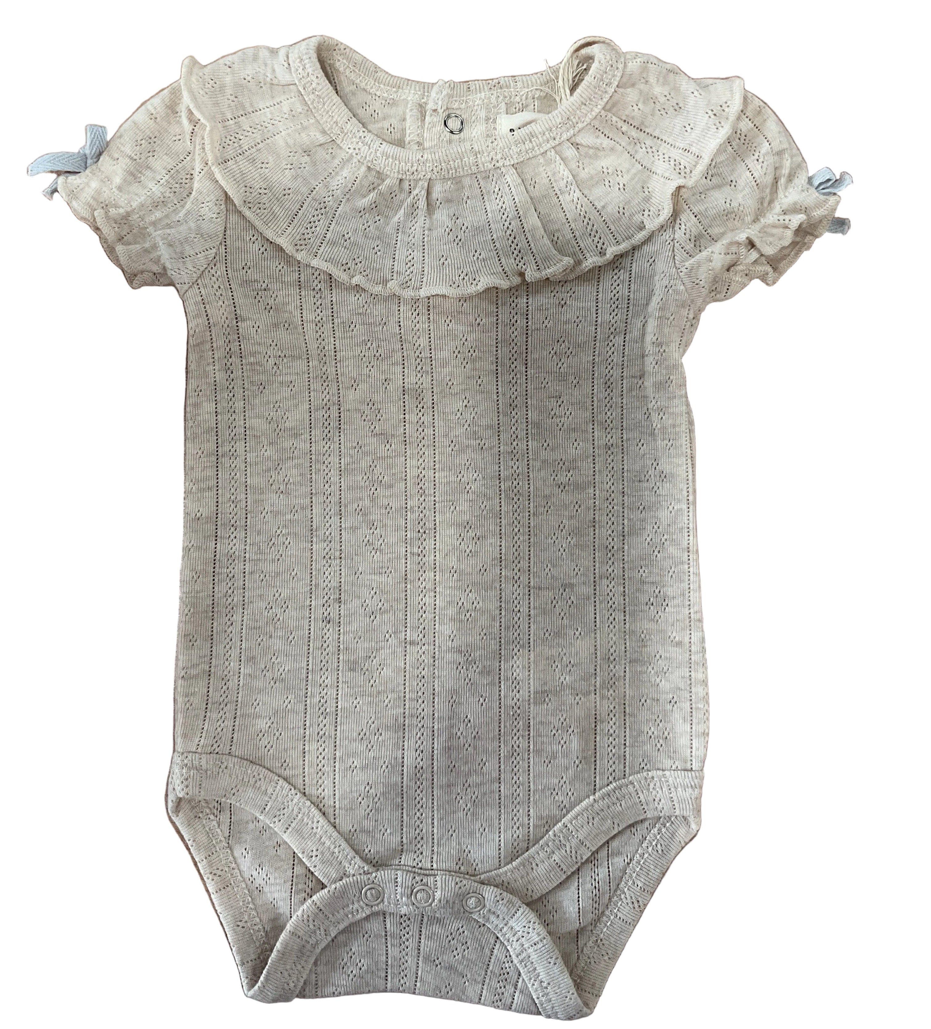 Rabbit + Bear 1PC Organic Onesie