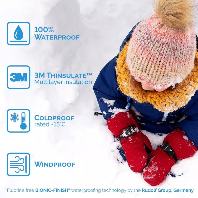 Jan & Jul  | Toasty-Dry Waterproof Mittens