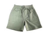 CR SPORTS ARMY GREEN TERRY SHORTS