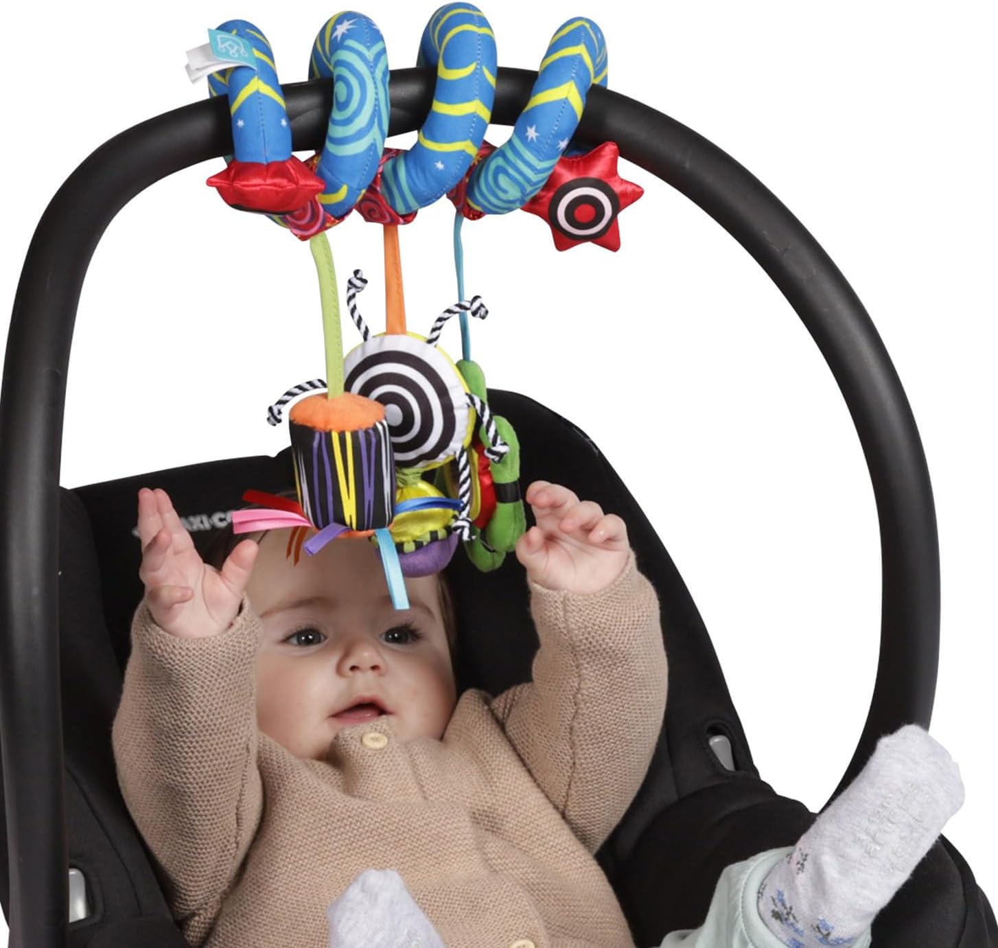 Manhattan Toy Whoozit Activity Spiral Stroller and Travel Activity Toy