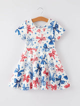Bows & Stars Girls Dress