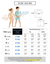 Vaenait Baby - Bamboo Tie Dyeing Mint Short Sleeve PJs