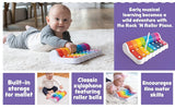 Fat Brain Toys Rock 'N Roller Piano - Musical Bells for Babies & Toddlers