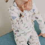 2pc Long Sleeve Pajama Set - Wizarding World