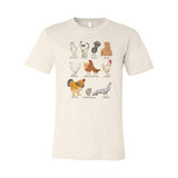 Chicken Breeds T-shirt
