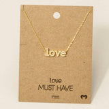 Love Pendant Necklace