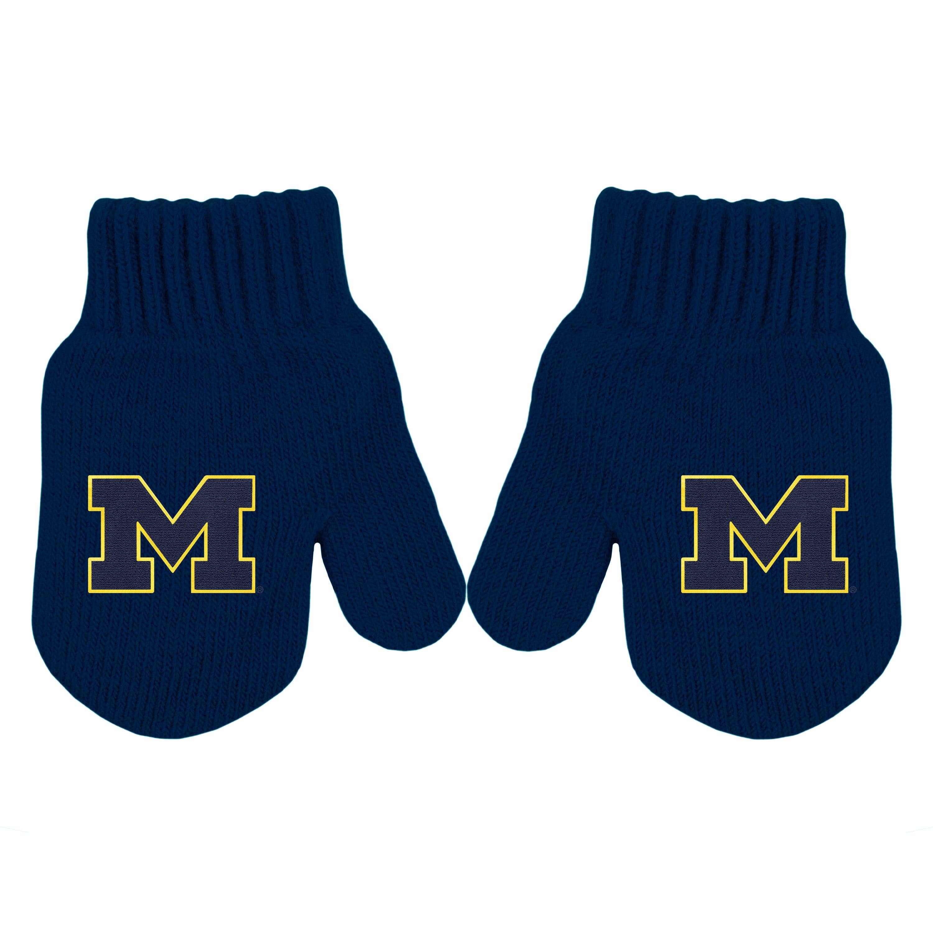 Michigan Wolverines Infant and Toddler Winter Mittens