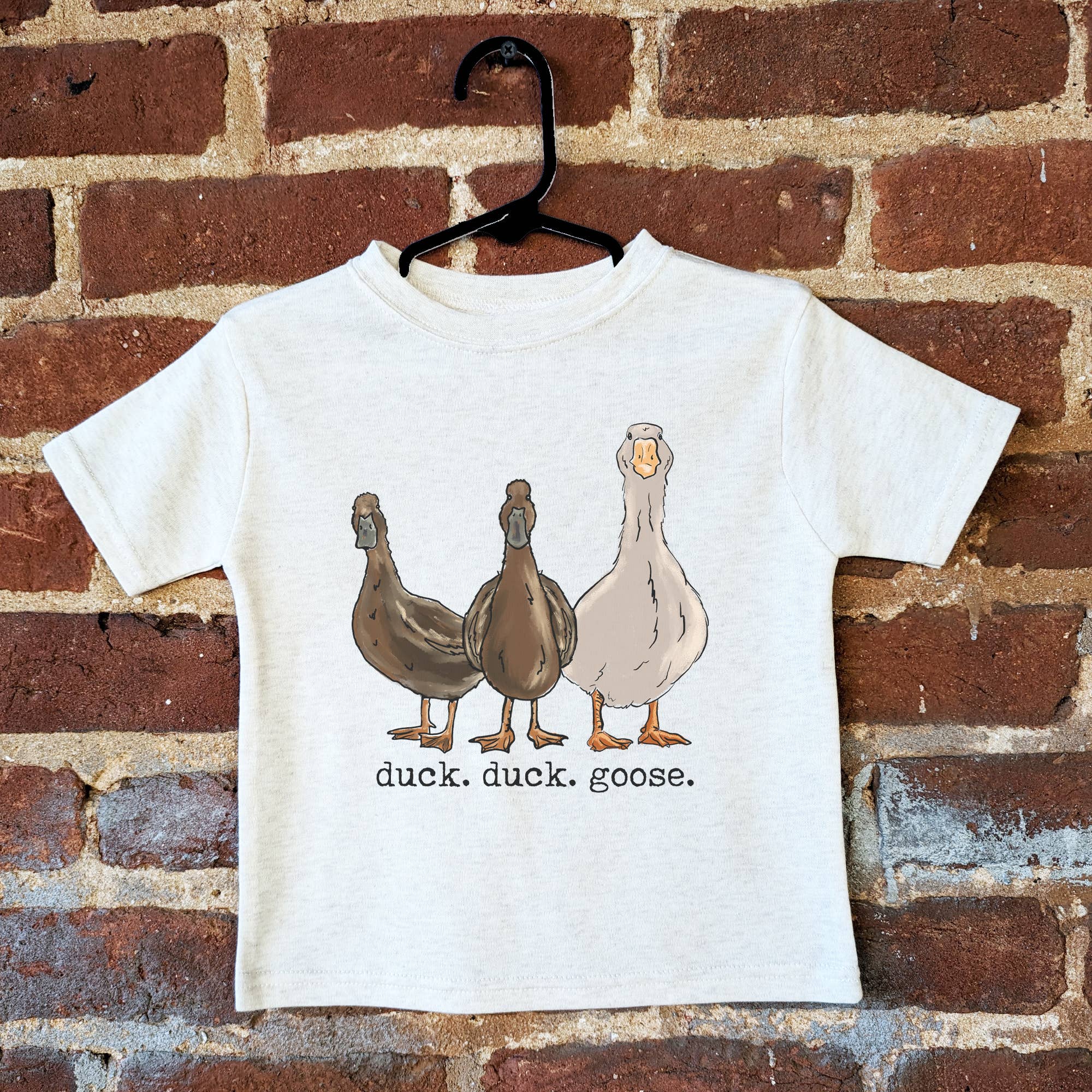 "Duck Duck Goose" Farm Kid Summer Clothing