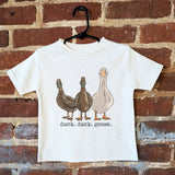 "Duck Duck Goose" Farm Kid Summer Clothing