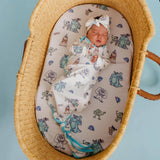 Newborn Knotted Gown - Monsters, Inc. Friends