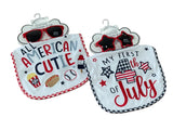Baby Essentials | Patriotic Bib & Sunglasses Set