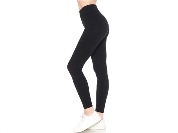 Black Leggings - Leggings Depot