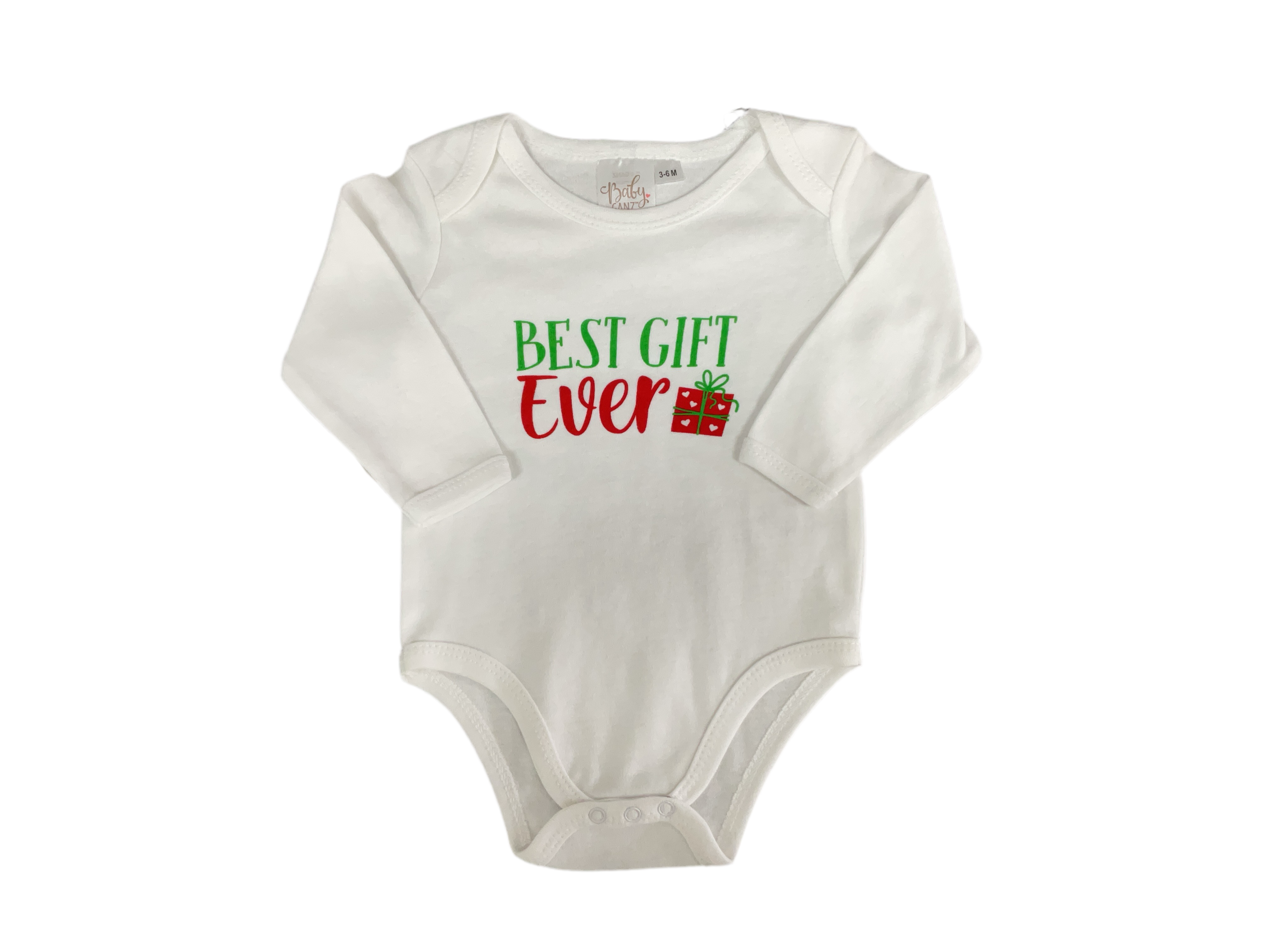 Baby Ganz- Holiday White Printed Shirts