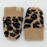 Baby Mitten - Leopard - Latte
