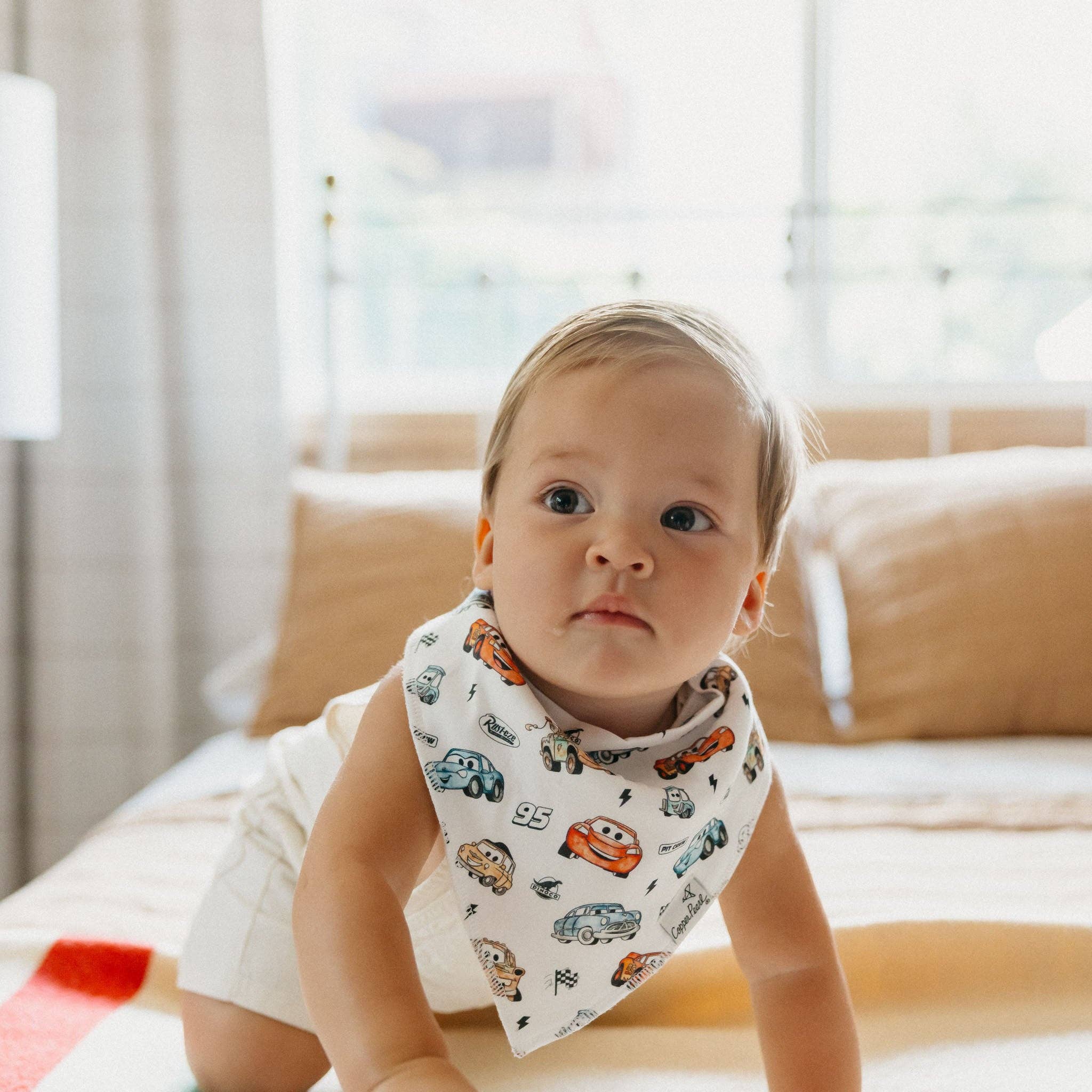 Copper Pearl Bandana Bibs - Disney Pixar Cars