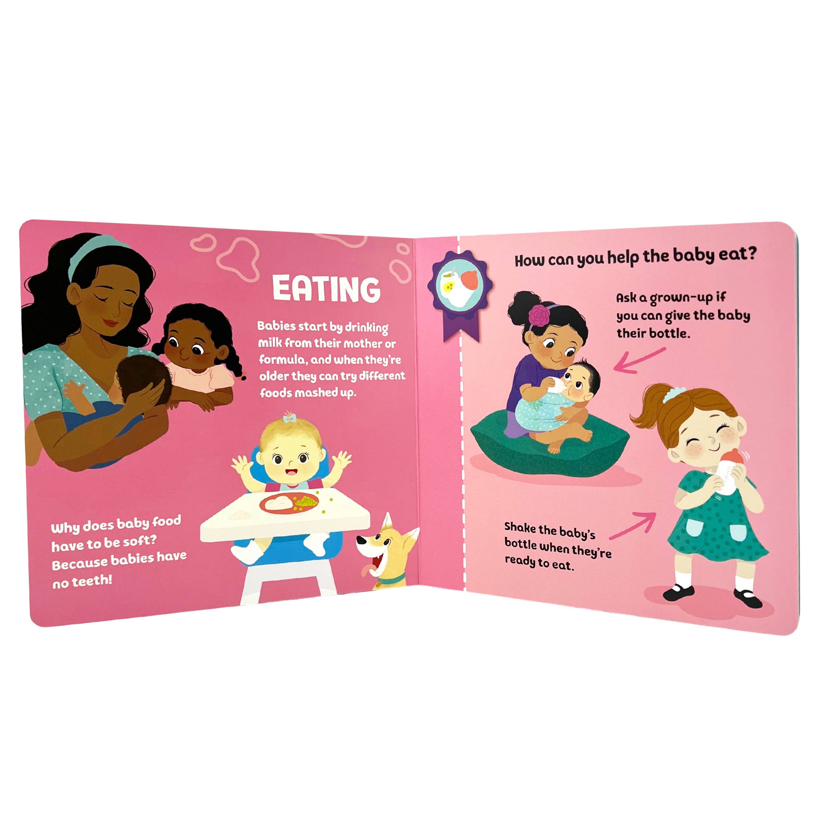 Big Sister Club Board Book with Reward Chart & Stickers