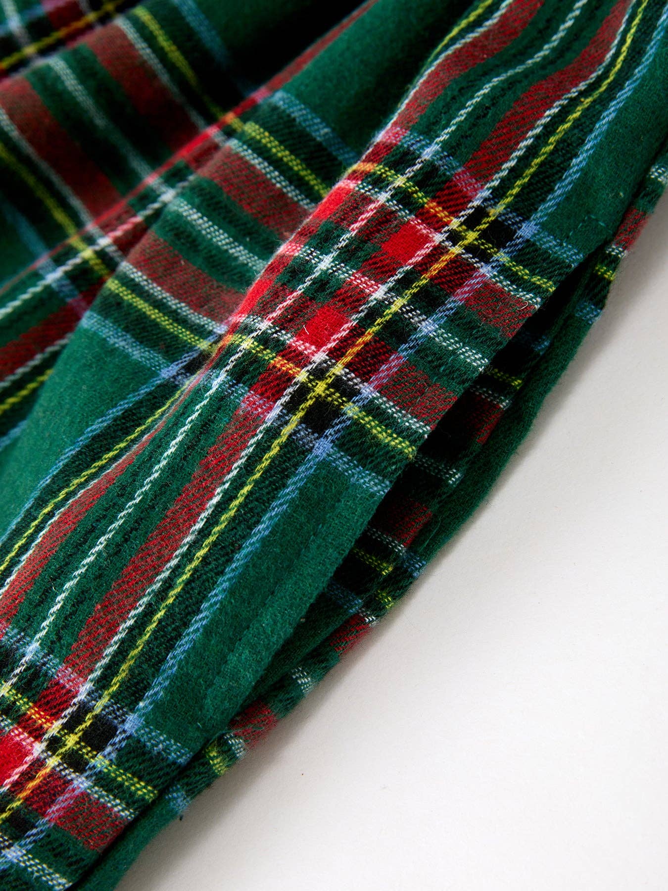 Christmas Green Plaid Dress