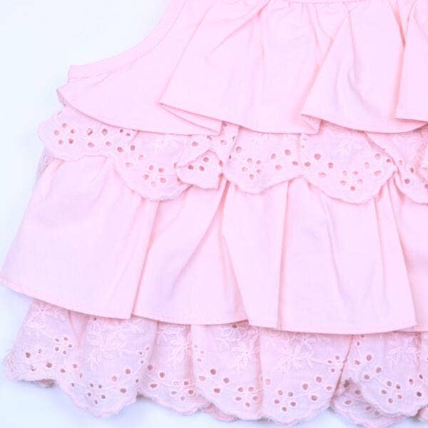 Eyelet Tiered Tank