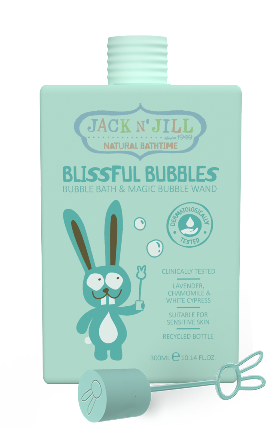 Jack N' Jill Bubble Bath with Bubble Wand - Natural 300mL