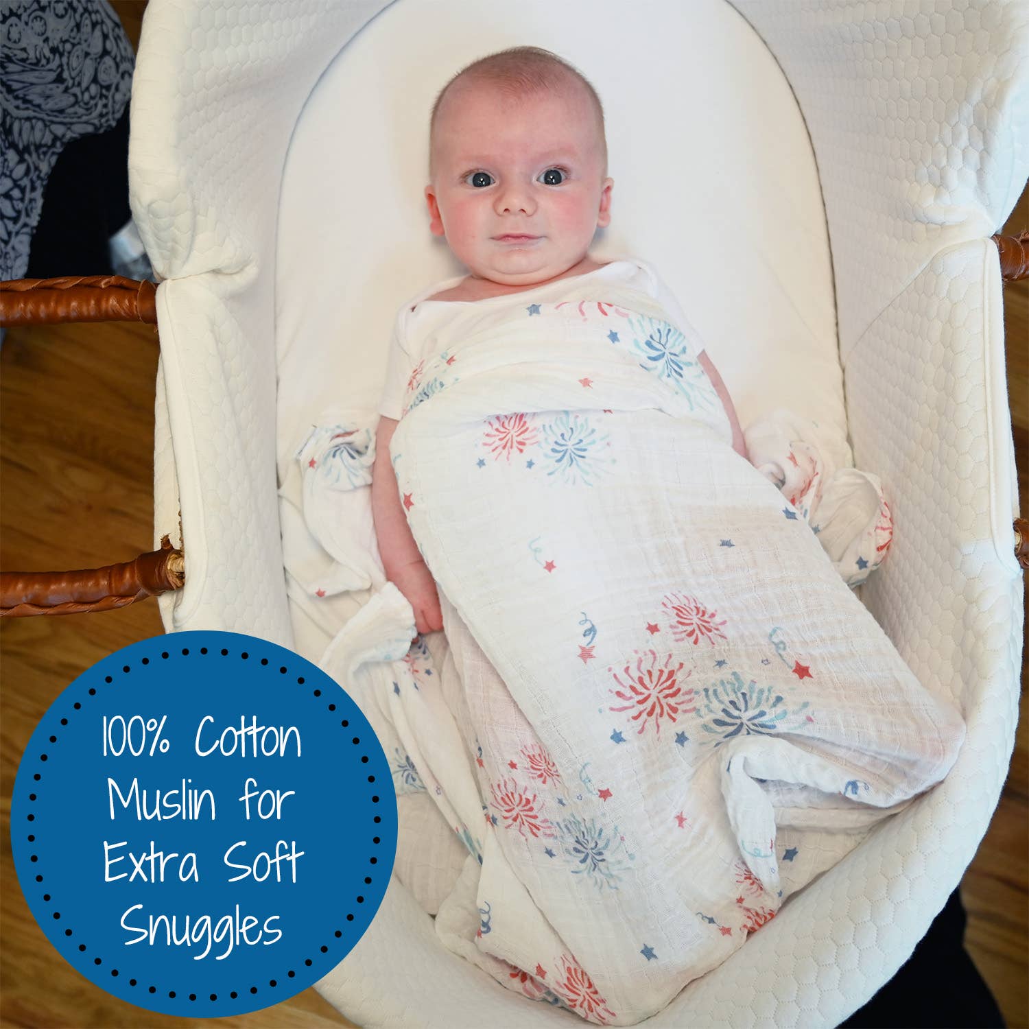 You're a Firework Baby Swaddle Blanket