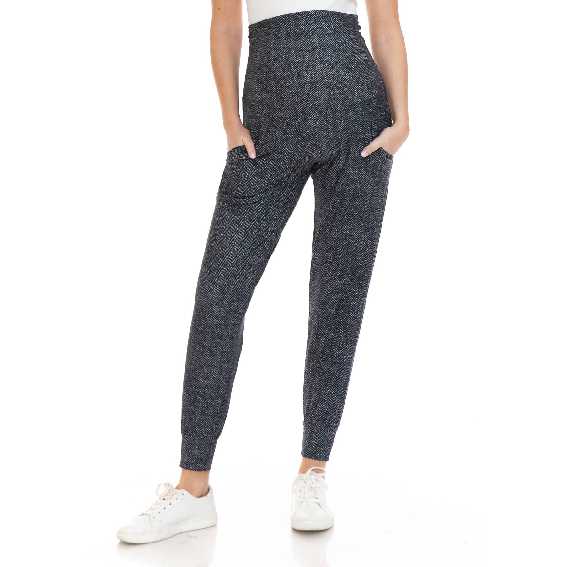 Buttery Soft Maternity Comfort Print Joggers