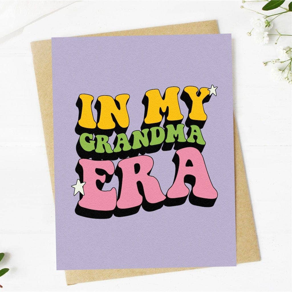 "In My Grandma Era" Greeting Card