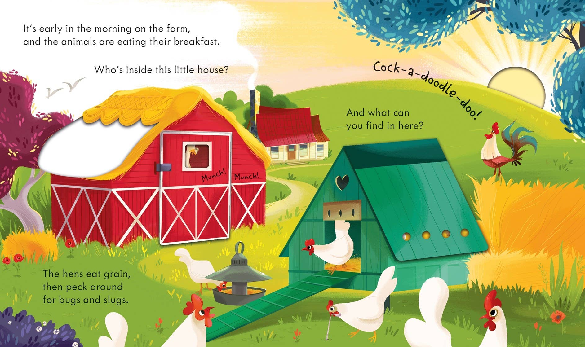 Peek Inside the Farm : Usborne