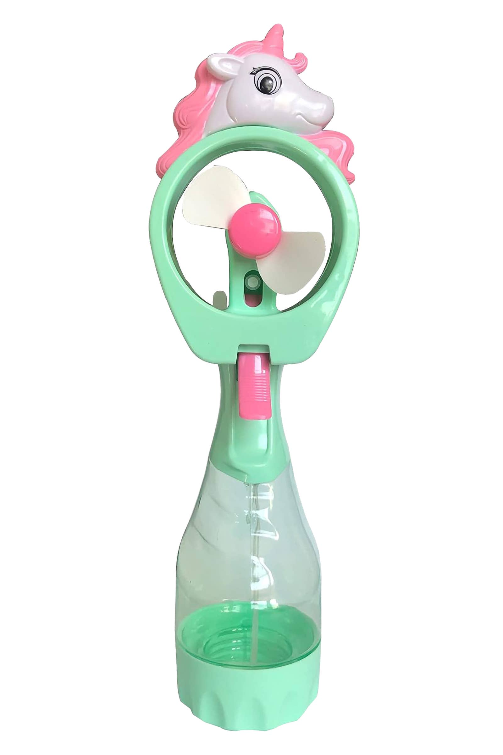 Unicorn Pony Water Spray Misting Electric Fan