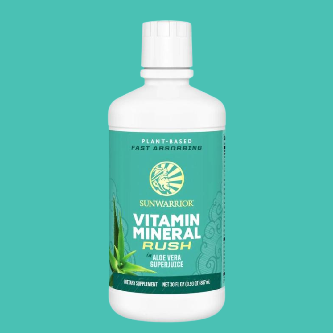 Sunwarrior - Liquid Vitamin Mineral Rush - Aloe Vera Juice