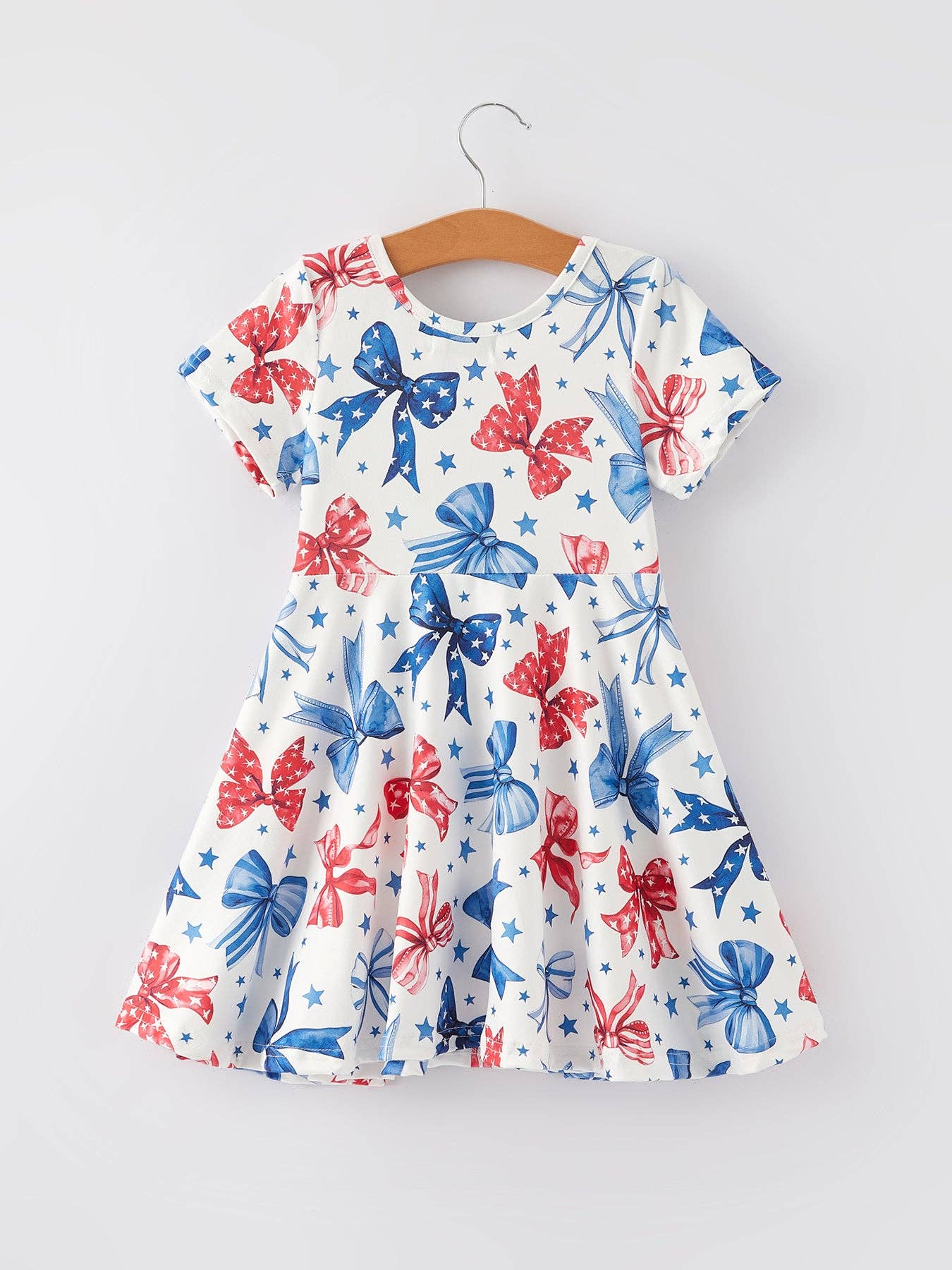 Bows & Stars Girls Dress