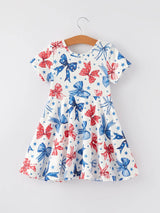Bows & Stars Girls Dress