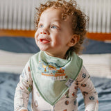 4 Pack Baby Bandana Bibs - Sesame Street Varsity Friends