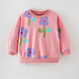 Find Peaks | Crew Sweatshirt - Flowers