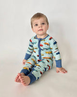 Vintage Cars Bamboo Zipper Sleeper