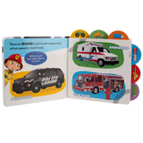 Trucks - Lift a Flap Board Book with Explore Tabs