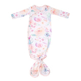 Copper Pearl | Newborn Knotted Gown - Bloom