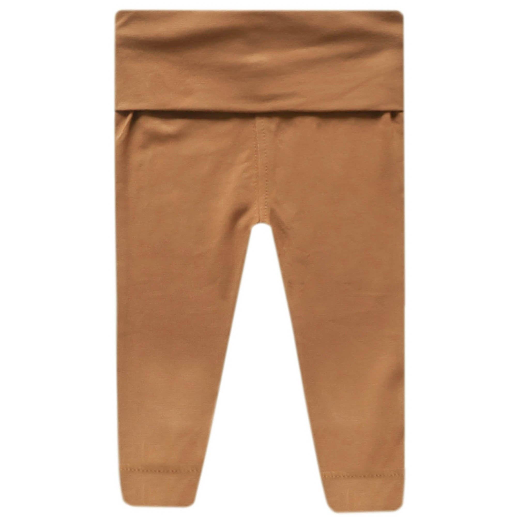 Copper Pearl Baby Pants - Camel