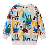 Find Peaks | Crew Sweatshirt - Colorful Construction