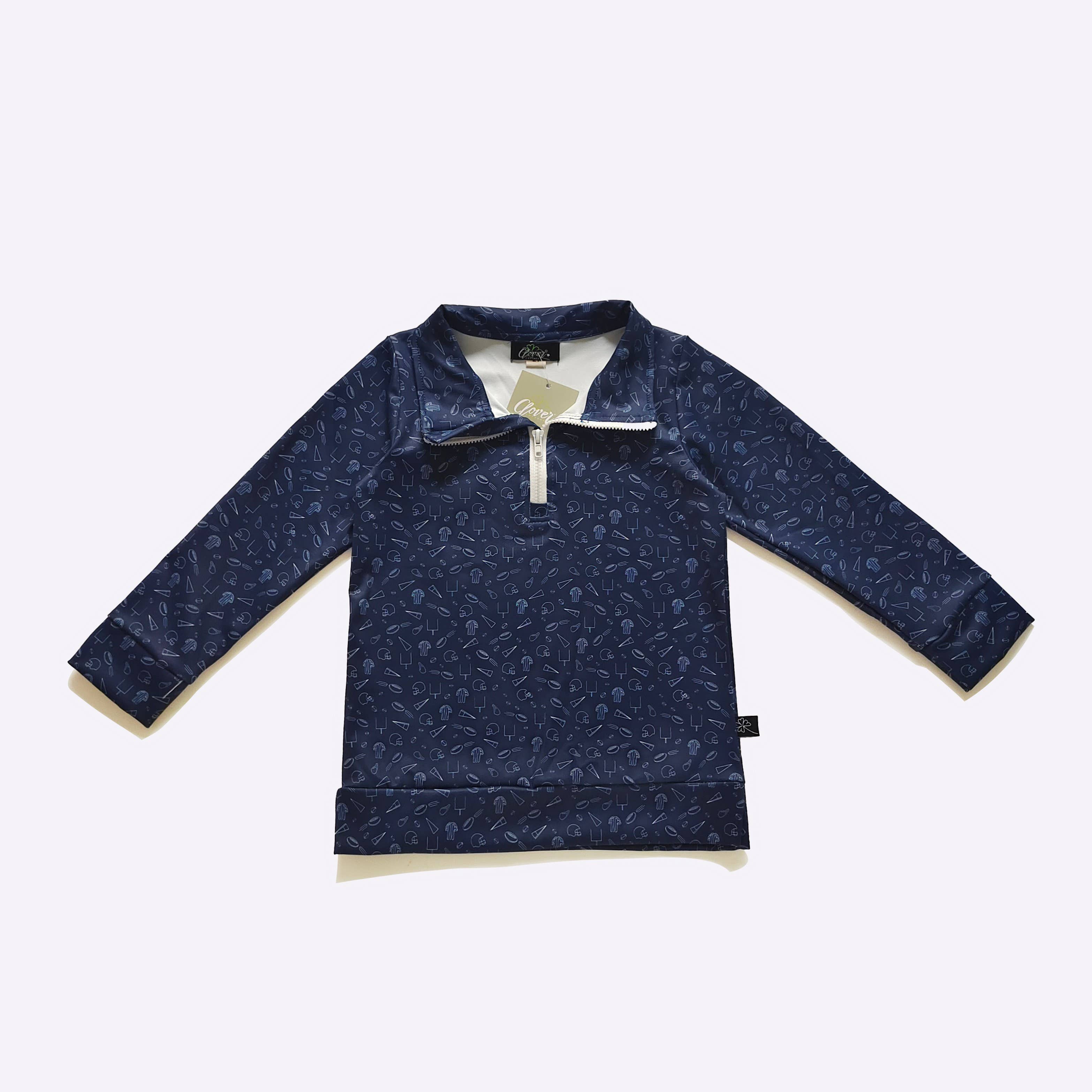 Go Team Boy Quarter Zip