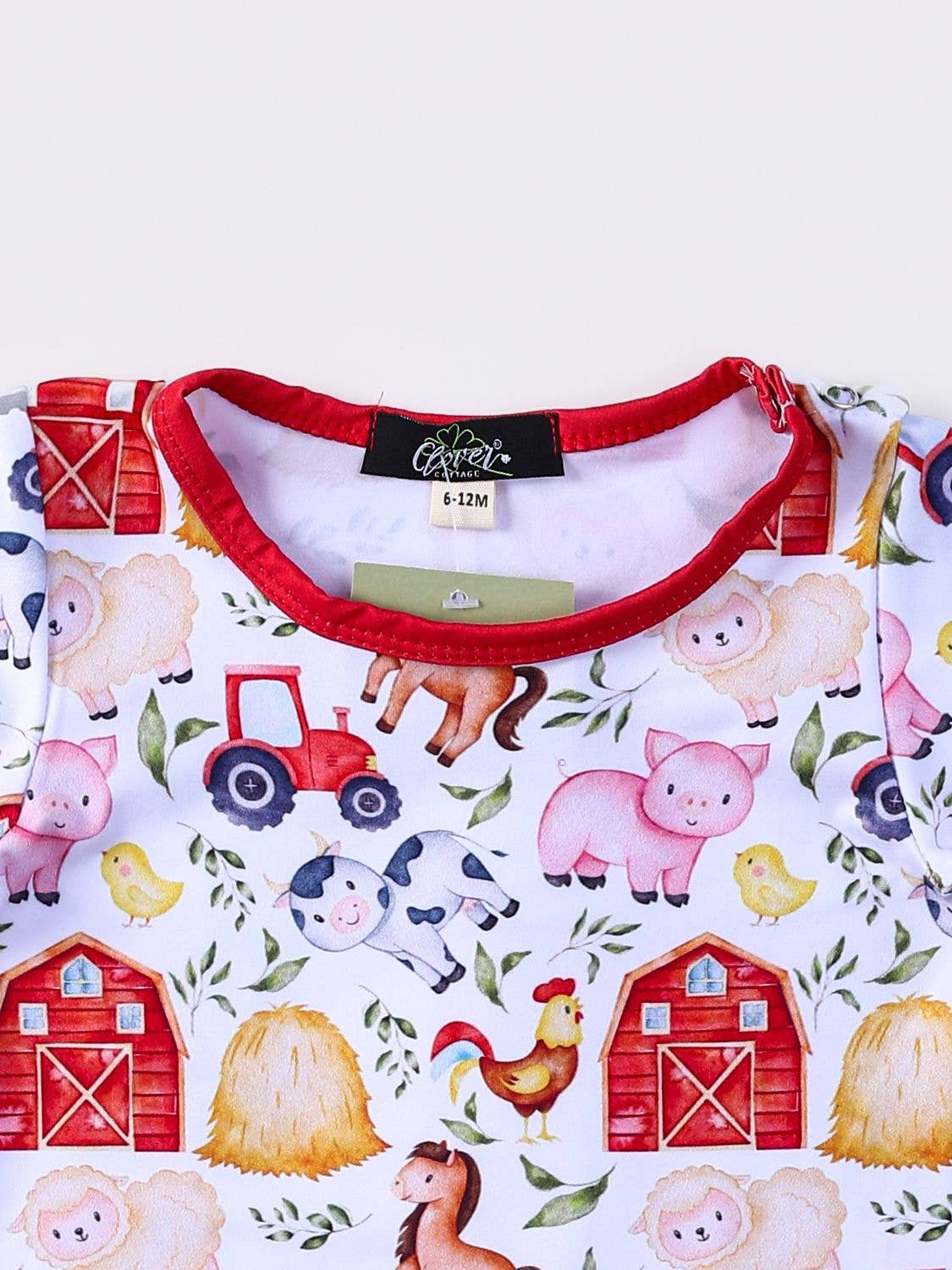 Hay Farm Boy Romper