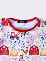 Hay Farm Boy Romper