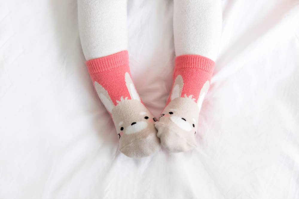 Rabbit Zoo Baby Animal Socks