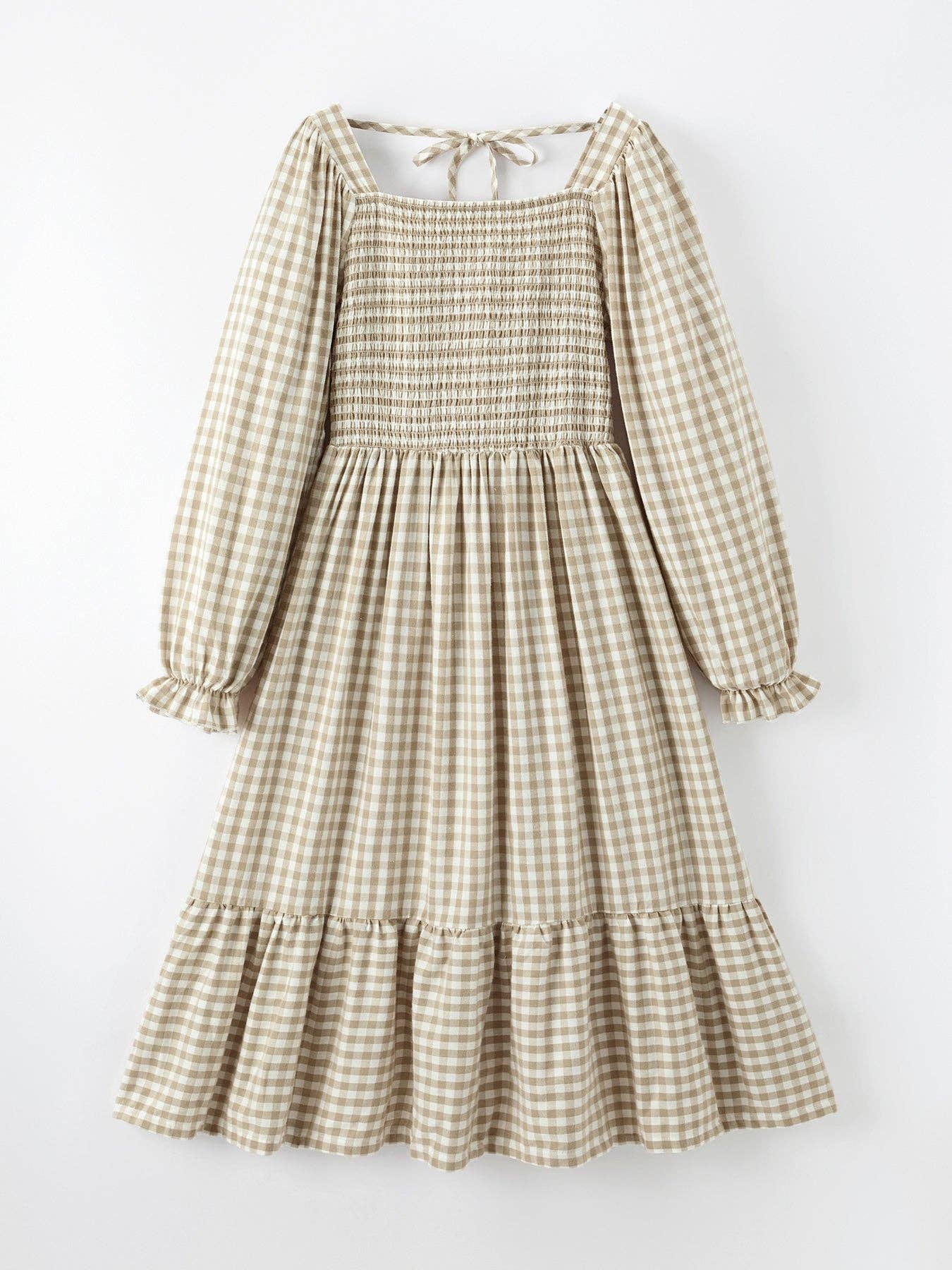 Smocked Ruffle Dress