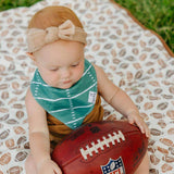 Copper Pearl | 4 Pack Baby Bandana Bibs - Blitz