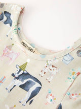 Farm Animal Twirl Girls Dress