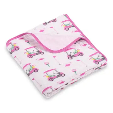 Muslin Quilt Baby & Kids Blanket - Lil Miss Birdie